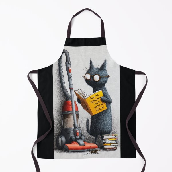 Item preview, How to conquer your mortal enemy: the vacuum cleaner. Cat's guide. designed and sold by IraPanyukova.