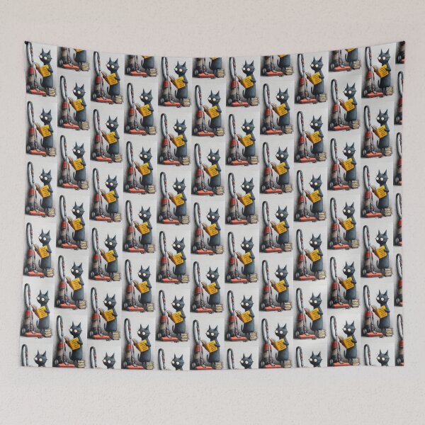 Item preview, How to conquer your mortal enemy: the vacuum cleaner. Cat's guide. designed and sold by IraPanyukova.