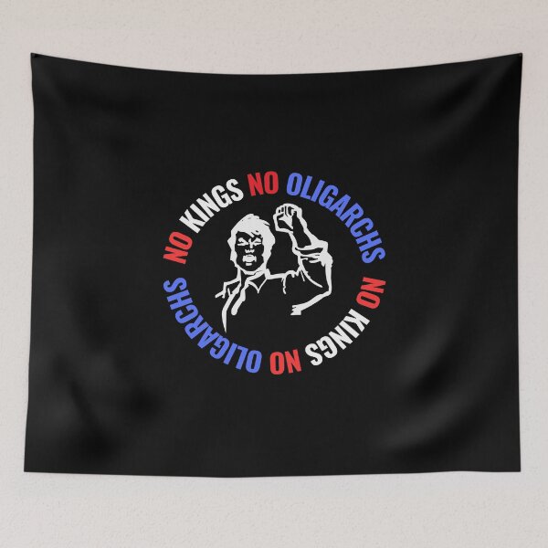 Item preview, Copy of no kings no oligarchs designed and sold by TEEJAMBOREE.