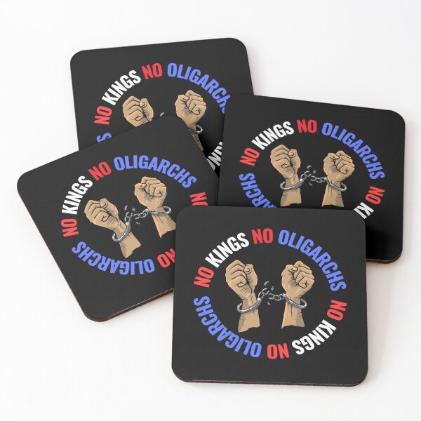 Item preview, no kings no oligarchs designed and sold by TEEJAMBOREE.