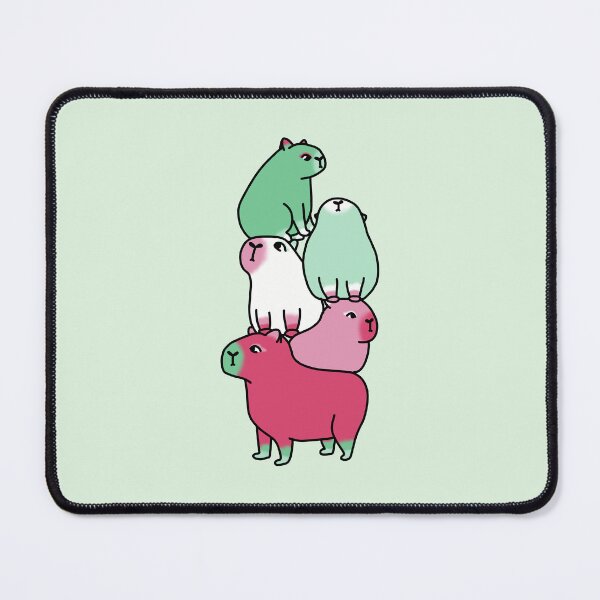 Item preview, Abrosexual Capybara designed and sold by chelsea125.