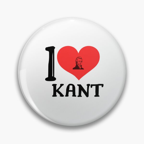 Item preview, I Love Kant - Immanuel Kant - Philosopher  designed and sold by Scrappy Gardeners.