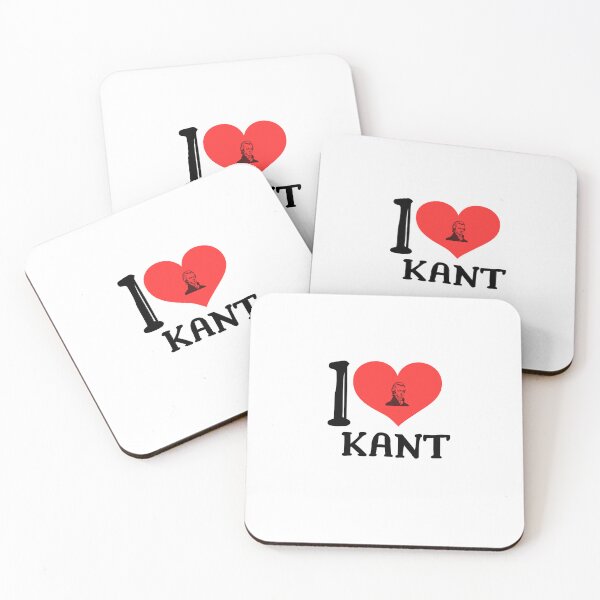 Item preview, I Love Kant - Immanuel Kant - Philosopher  designed and sold by Scrappy Gardeners.