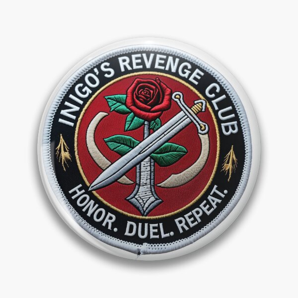 Item preview, THE PRINCESS BRIDE INIGO’S REVENGE CLUB   designed and sold by Capy's Creations | Pop culture & Nostalgia.