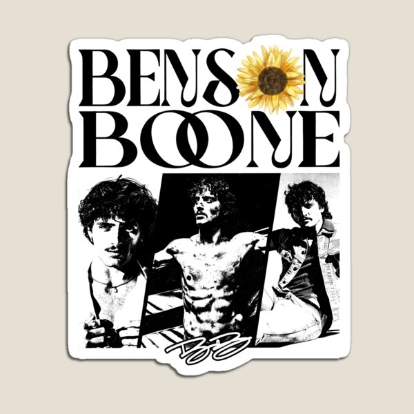 Item preview, Benson Boone Sunflower Retro 2025 Tour Vintage 90s designed and sold by JessicaMaxwell.