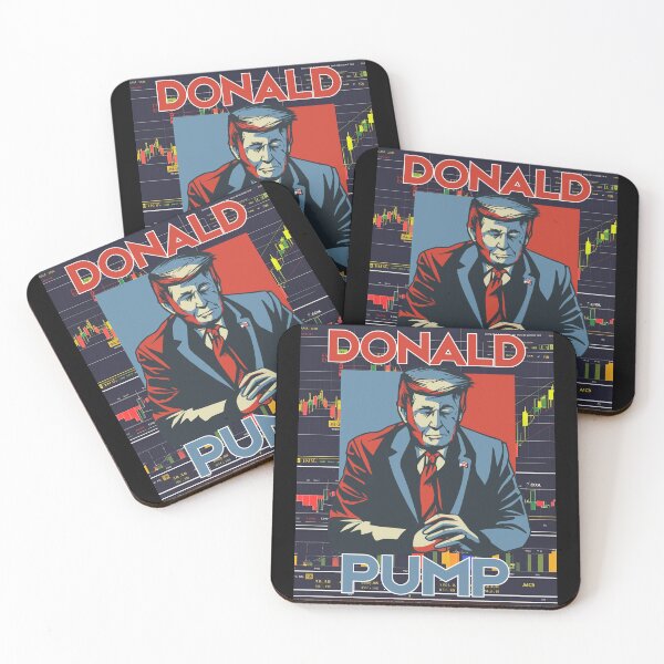 Item preview, Trump Day Trader Stock Market and Crypto - Donald Pump designed and sold by StockMarketSwag.