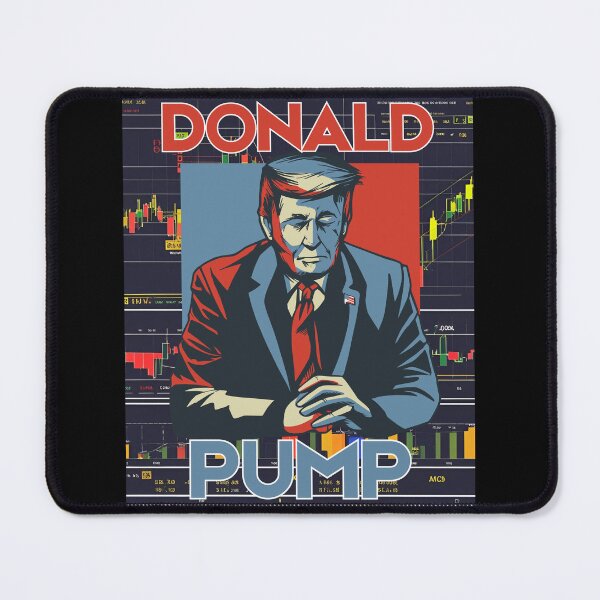Item preview, Trump Day Trader Stock Market and Crypto - Donald Pump designed and sold by StockMarketSwag.