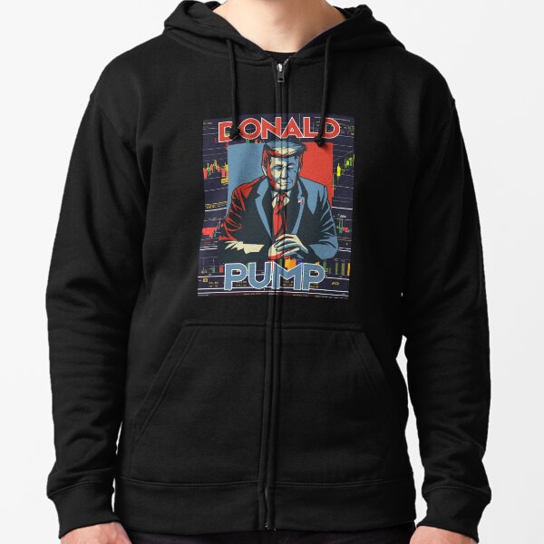 Item preview, Trump Day Trader Stock Market and Crypto - Donald Pump designed and sold by StockMarketSwag.
