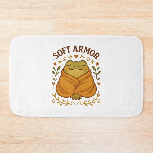 Item preview, Soft Armor – Cozy Frog in Blanket designed and sold by Lacritsa .