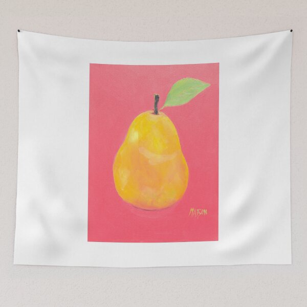 Item preview, Yellow Pear painting designed and sold by MatsonArtDesign.