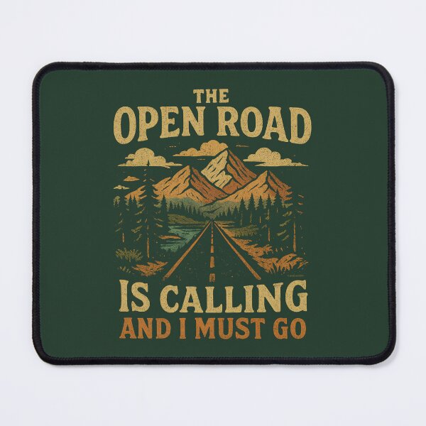 Item preview, The Open Road Is Calling And I Must Go designed and sold by Automotive Art by Greg.