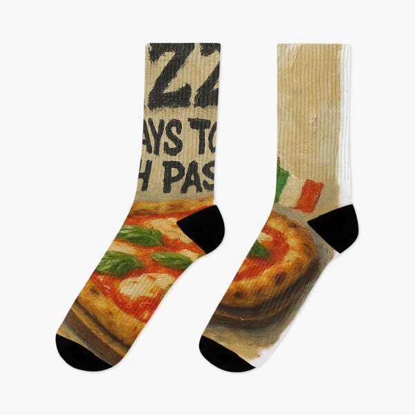 Item preview, Margherita Pizza with Street Art Passion designed and sold by cottoncode.