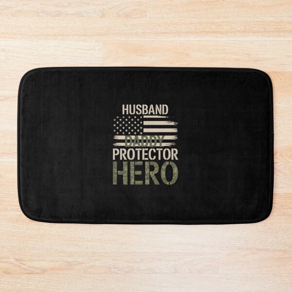 Item preview, Husband Daddy Protector Hero Fathers Day Camo American Flag designed and sold by MAKOPOKOShop.