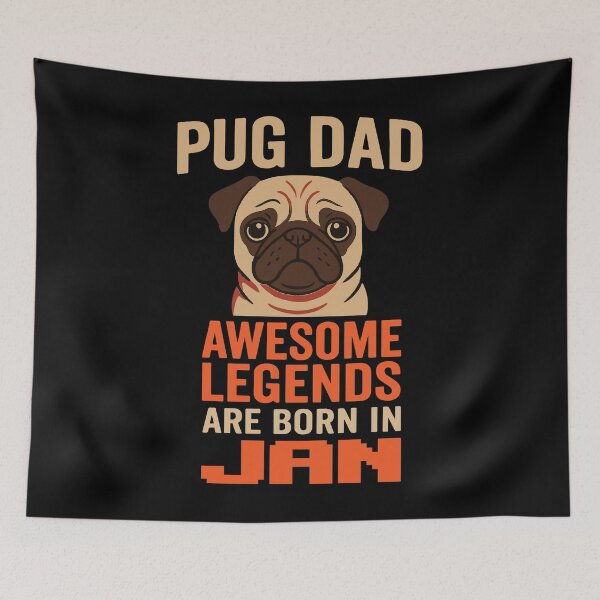 Item preview, PUD DAD- Awesome Legends Are Born In January  designed and sold by ZHUGUI.