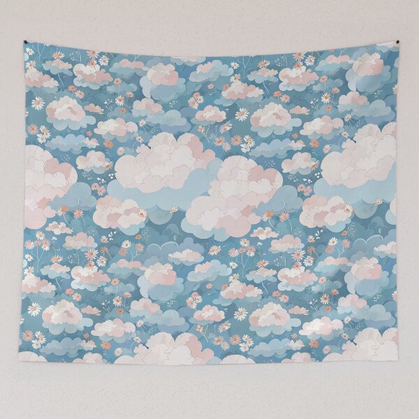 Item preview, Flower Clouds designed and sold by CoolPixels.