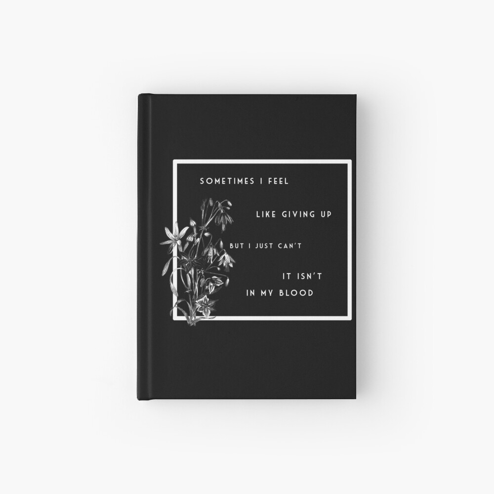 flower Hardcover Journal