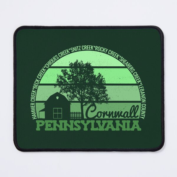 Item preview, Cornwall Pennsylvania Sunset Retro Vintage Local Pride Logo designed and sold by CRHPOD20.