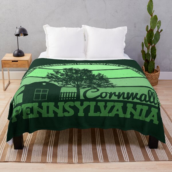 Item preview, Cornwall Pennsylvania Sunset Retro Vintage Local Pride Logo designed and sold by CRHPOD20.