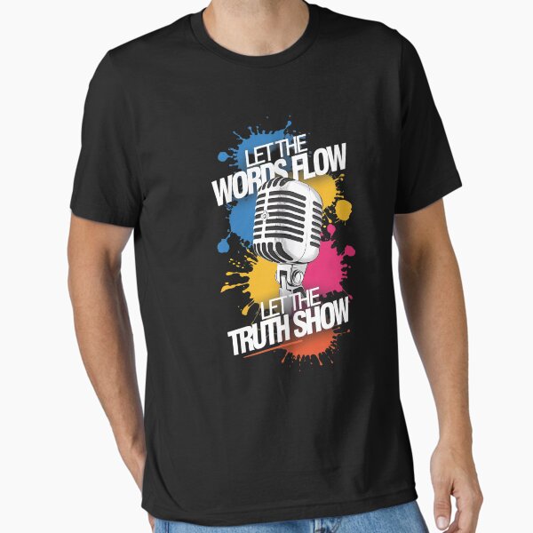 Item preview, Let the Words Flow, Let the Truth Show Poetry Slam designed and sold by heejinx.