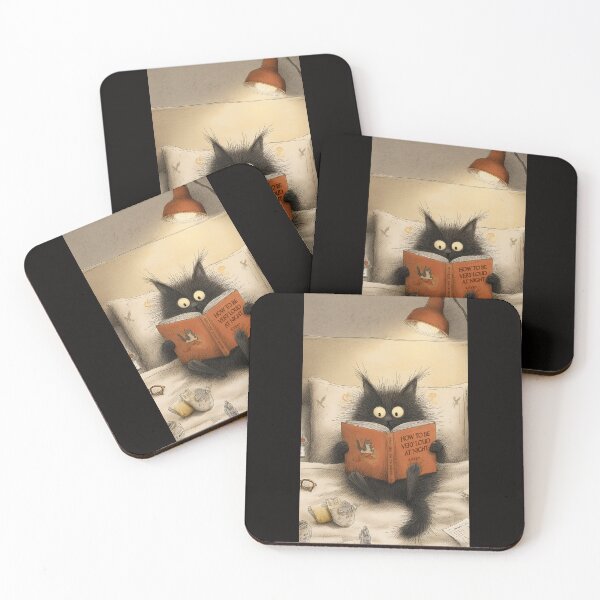 Item preview, "How to be very loud at night" cat book. designed and sold by IraPanyukova.