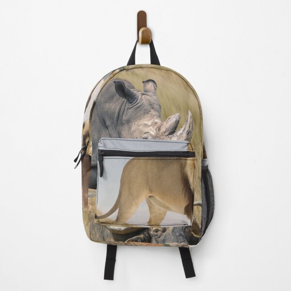 Item preview, The Big Five-Majestic African Wildlife Design designed and sold by CafeCanvasPrint.