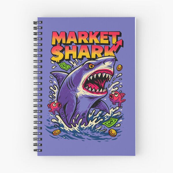 Item preview, Market Shark Stock Trading : Humorous Investment designed and sold by ImaginarStore.