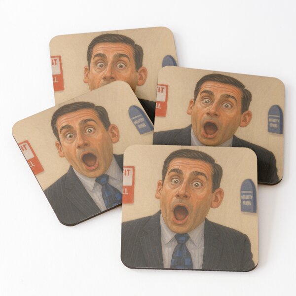 Item preview, Funny Surprised Office Reaction Portrait designed and sold by Greemo03.