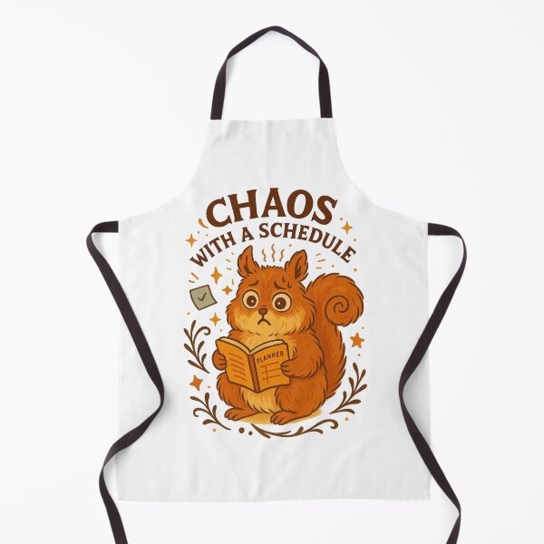 Item preview, Chaos With a Schedule Planner Squirrel designed and sold by Lacritsa .