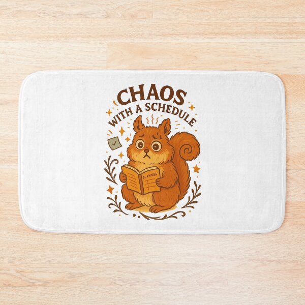Item preview, Chaos With a Schedule Planner Squirrel designed and sold by Lacritsa .