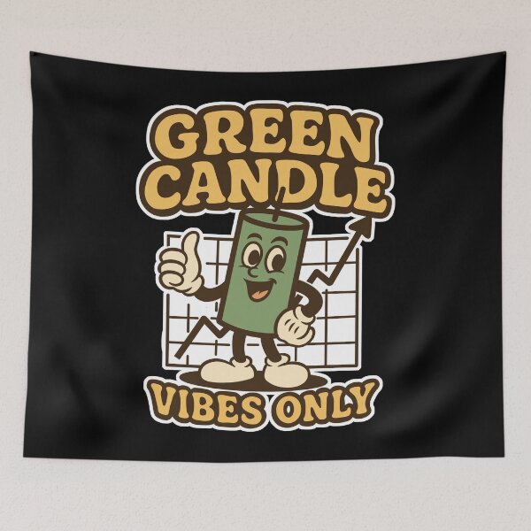 Item preview, Bullish Crypto Trading : Green Candle Crypto Chart designed and sold by ImaginarStore.