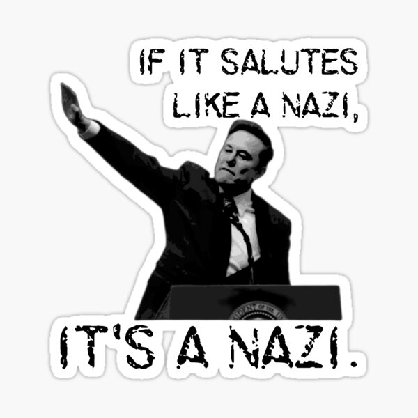 Artikel-Vorschau von Elon Musk – Wenn es wie ein Nazi grüßt, ist es ein Nazi, designt und verkauft von S E P H.