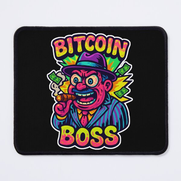 Item preview, Bitcoin Boss Crypto Confidence : Trader Titan Crypto Meme designed and sold by ImaginarStore.