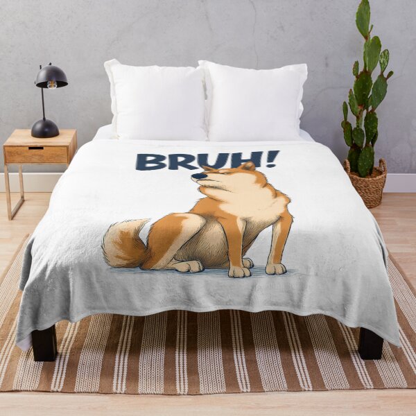 Item preview, Funny meme - Disapproving Bruh Shiba designed and sold by hamishby.