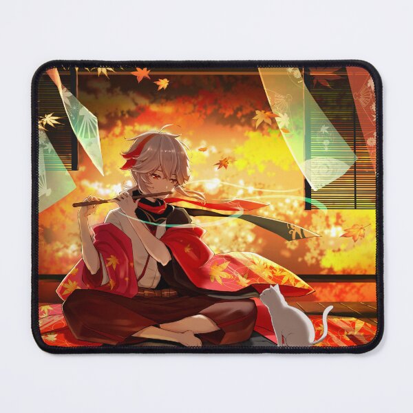 Item preview, Kazuha and the Melody of the Wind: flute, calm, and a curious spectator designed and sold by EminenceArts.