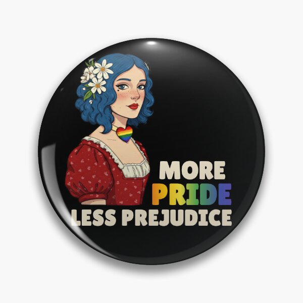 Item preview, More Pride Less Prejudice LGBTQ Rainbow Pride Month  designed and sold by ArtFromBeyond.