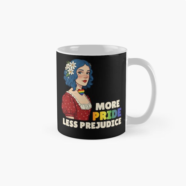 Item preview, More Pride Less Prejudice LGBTQ Rainbow Pride Month  designed and sold by ArtFromBeyond.
