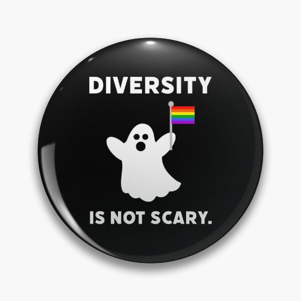 Item preview, Diversity is not scary.  designed and sold by Rachel the Artist .