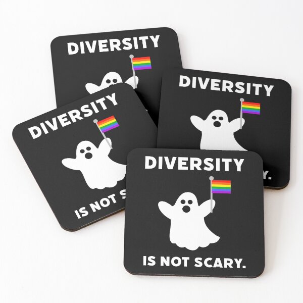 Item preview, Diversity is not scary.  designed and sold by Rachel the Artist .