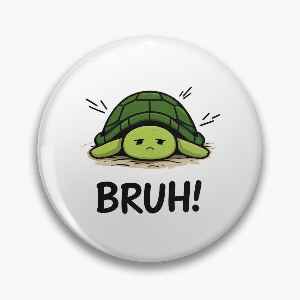 Item preview, Funny meme - Disappointed Bruh Turtle designed and sold by hamishby.