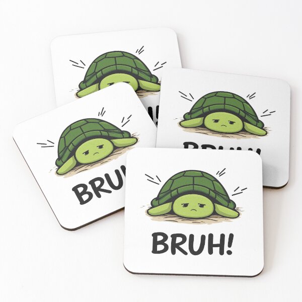 Item preview, Funny meme - Disappointed Bruh Turtle designed and sold by hamishby.
