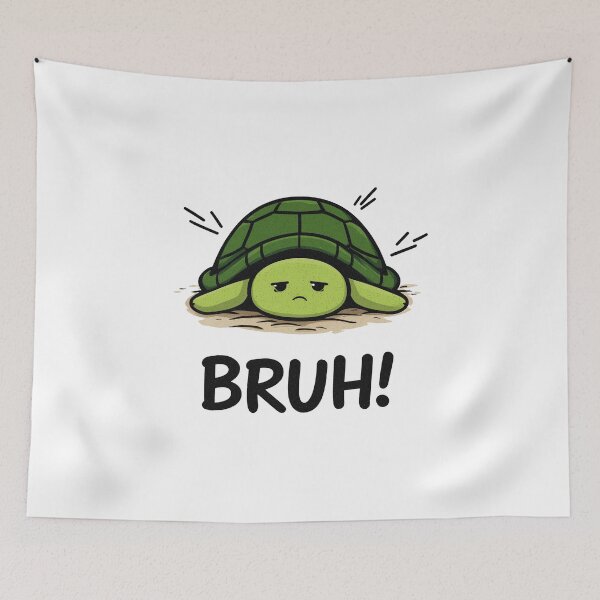 Item preview, Funny meme - Disappointed Bruh Turtle designed and sold by hamishby.