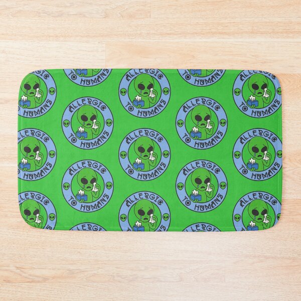 Item preview, Space Alien Allergy Humor : Sweet Alien Allergic to Humans designed and sold by ImaginarStore.