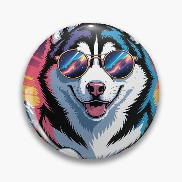 Item preview, Husky Graphic Pet Illustration Dog Husky designed and sold by MAKOPOKOShop.