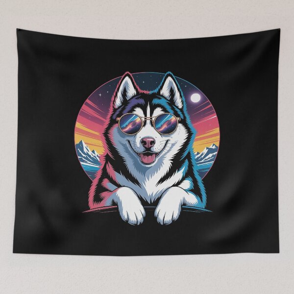 Item preview, Husky Graphic Pet Illustration Dog Husky designed and sold by MAKOPOKOShop.