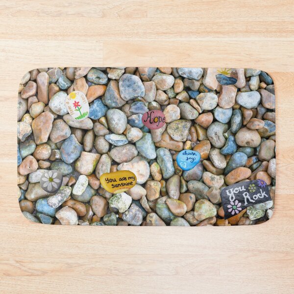 Item preview, Pebble Bath Mat designed and sold by TinaMS123.