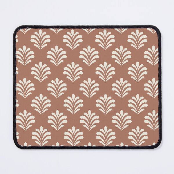 Item preview, Mocha Mousse palm leaf damask designed and sold by Home Cyn Home.