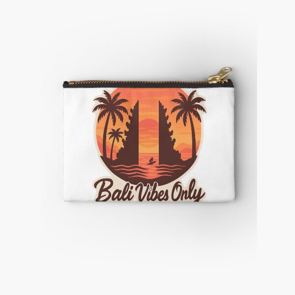 Item preview, Bali Vibes Only – Sunset Temple Retro Tropical Design designed and sold by Dospart.