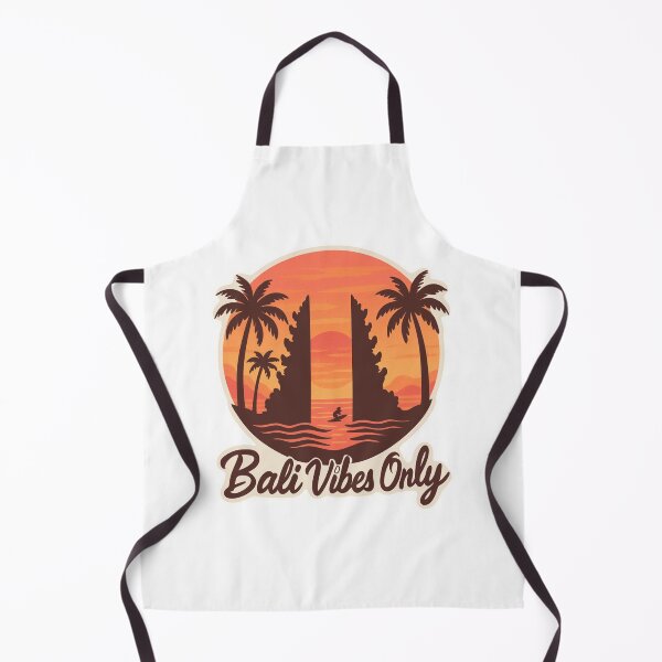 Item preview, Bali Vibes Only – Sunset Temple Retro Tropical Design designed and sold by Dospart.