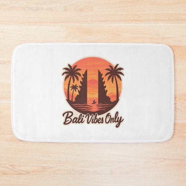 Item preview, Bali Vibes Only – Sunset Temple Retro Tropical Design designed and sold by Dospart.