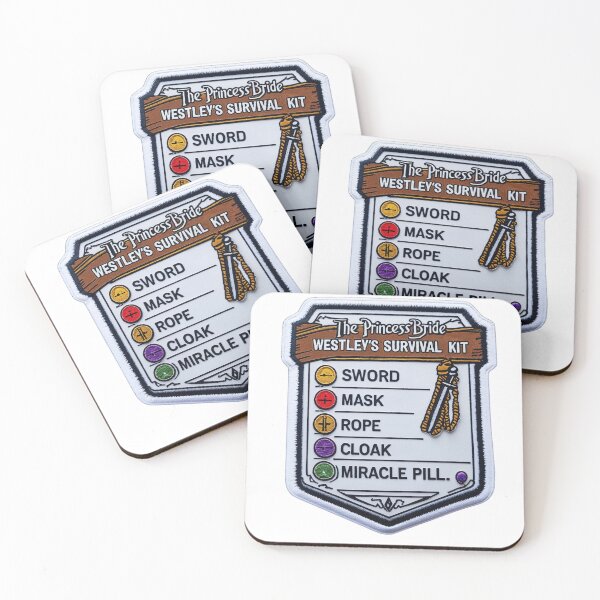 Item preview, THE PRINCESS BRIDE  WESTLEY’S SURVIVAL KIT  designed and sold by Capy's Creations | Pop culture & Nostalgia.
